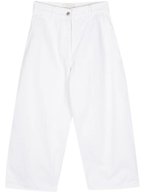 Studio Nicholson Studio Nicholson Chalco Mid-rise Wide-leg Jeans