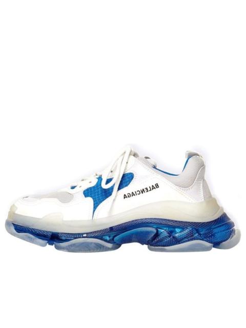 BALENCIAGA (WMNS) Balenciaga Triple S 'Clear Sole - White Blue' 544351W09ON9169