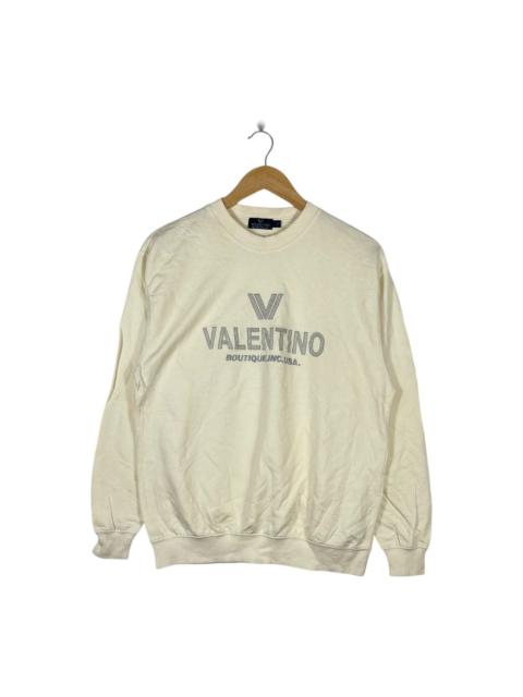 Valentino Vintage 90s VALENTINO Boutique Inc USA Logo Sweatshirt