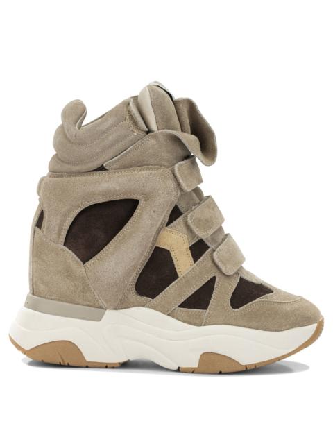 Isabel Marant Isabel Marant Balskee High Top Sneakers Brown