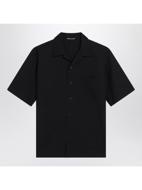 AURALEE Auralee Dark Navy Blue Shirt In Wool Men