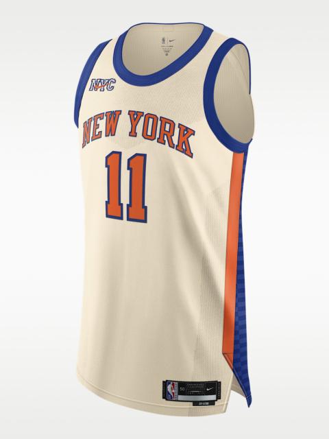 Nike Jalen Brunson New York Knicks City Edition Men's Nike Dri-FIT ADV NBA Authentic Jersey