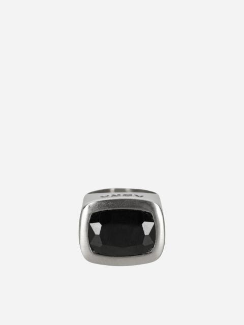 ABRA Stone Ring Silver / Black
