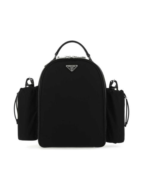 Black Re-nylon Picnic Backpack