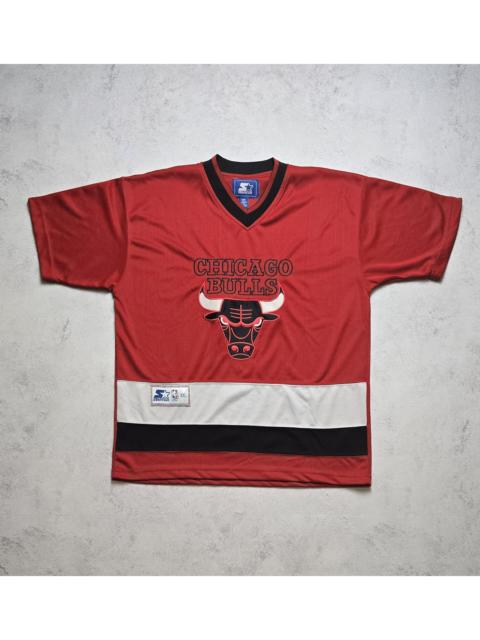 Other Designers VTG 90s Starter Chicago Bulls Nba Basketball Jersey Shirt