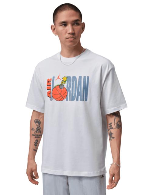 Jordan Jordan Mens Jordan NC Cartoon Graphic Short Sleeve Crew