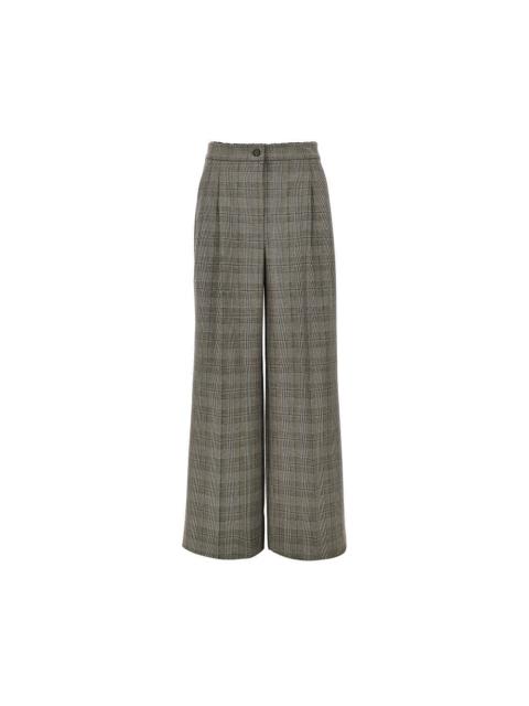 PINKO Pinko Prince Of Wales Wide-leg Pants Multicolor