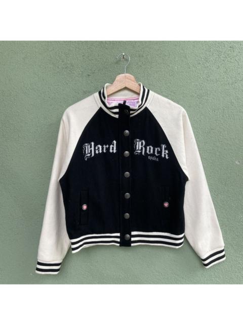 Other Designers Vintage Hard Rock Cafe Spell Out Logo Button Up Jacket