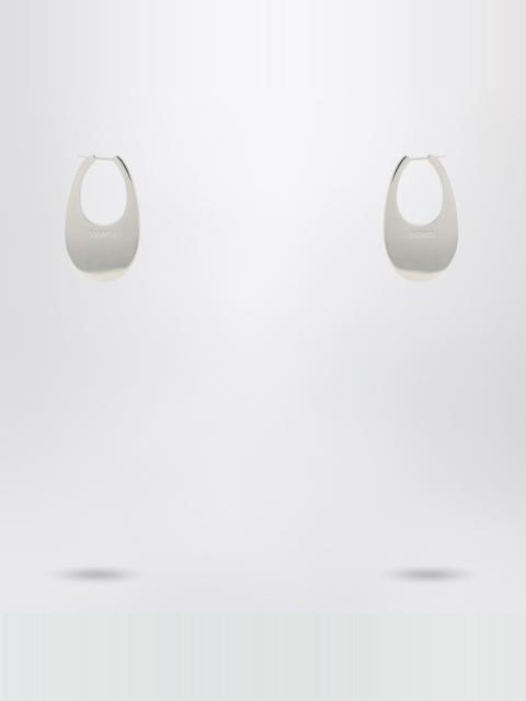COPERNI Large silver Swipe earrings