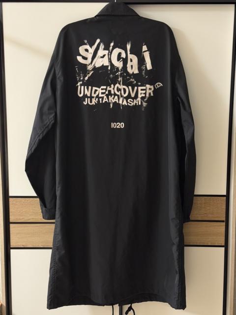sacai Sacai and Undercover collaboration runway coat
