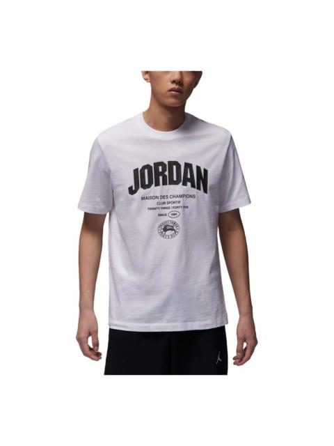 Jordan Air Jordan Sport Dri-FIT Graphic T-shirt Asia Sizing 'White' FZ1926-100