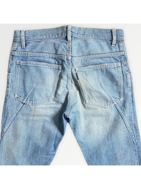 Attachment - Color Splash Ripped Knee Jeans