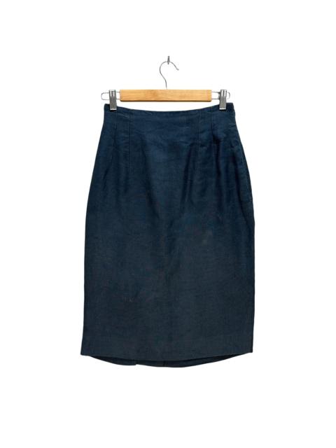 Other Designers Christian Dior Monsieur - Vintage 90’s CHRISTIAN DIOR BOUTIQUE Linen Skirt #A68-1640