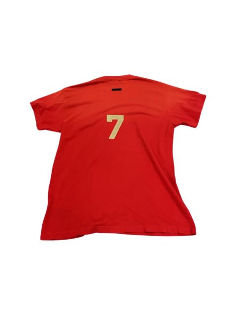 Red 7 tee