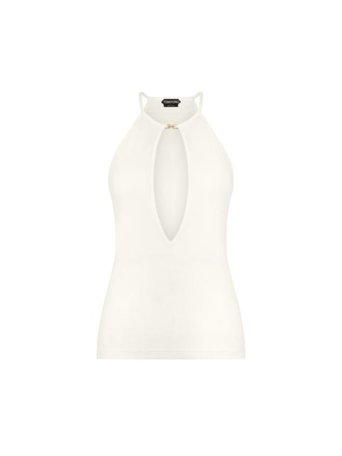 TOM FORD HALTERNECK TOP WITH CUT OUT