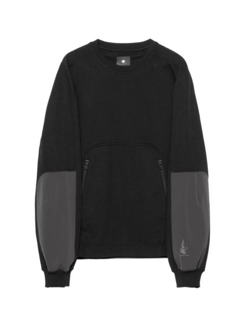MAHARISHI 6045 PANELLED SWEATSHIRT