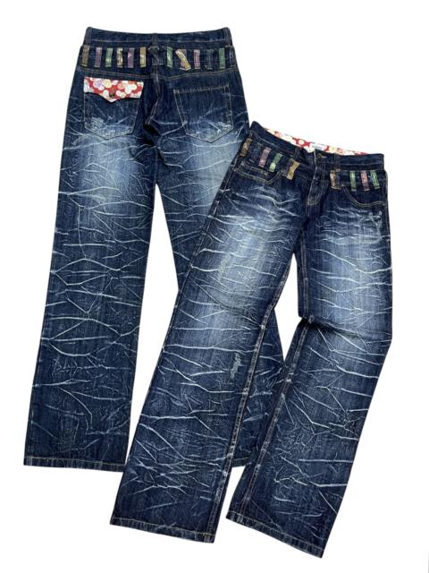 Other Designers Japanese Brand - 🔥NYLAUS Japanese Archive Double-Waist Kimono Tiger-Stripe