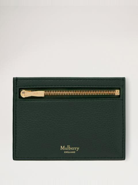 Mulberry Zipped Credit Card Slip
Mulberry Green Small Classic Grain