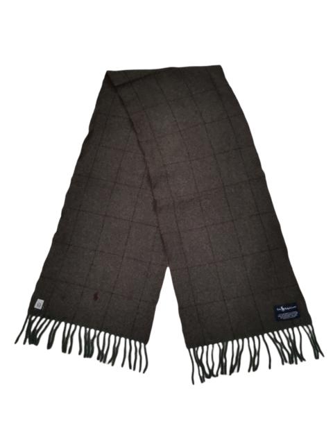Other Designers Polo Ralph Lauren - Polo Ralph Lauren Cashmere + Wool Scarf x Made In Italy