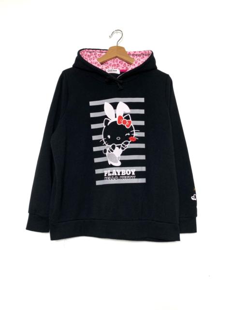Other Designers Playboy - Playboy x Hello Kitty Pullover Hoodie