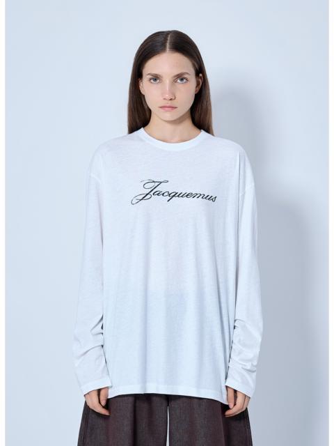 JACQUEMUS Jacquemus Women Long Sleeve T-Shirt