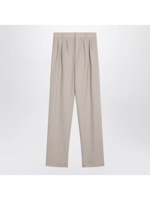 SAINT LAURENT Saint Laurent Beige wool trousers