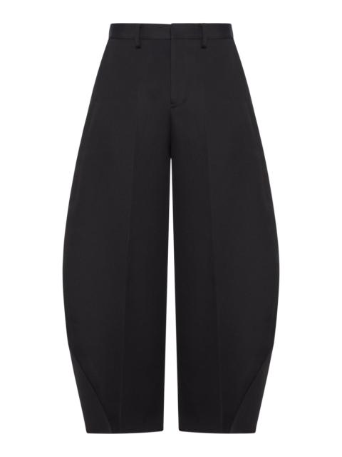 sacai COTTON AND SILK BALLOON TROUSERS