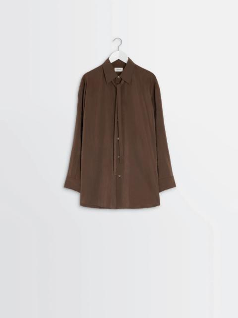 Lemaire LONG SHIRT WITH TIE