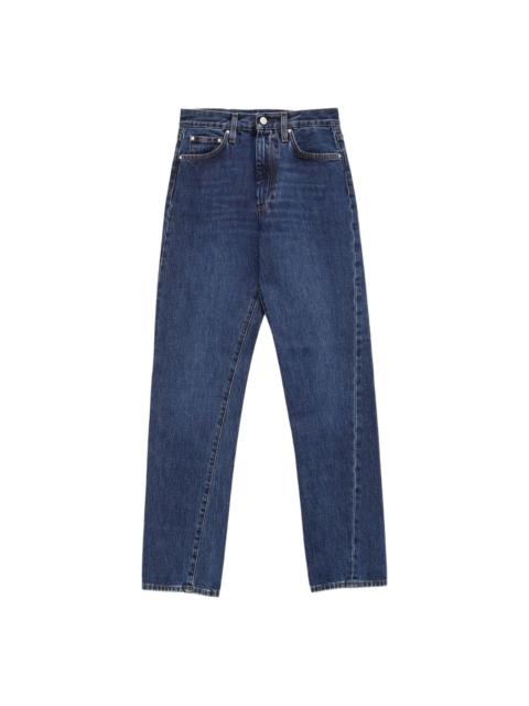 straight-leg jeans