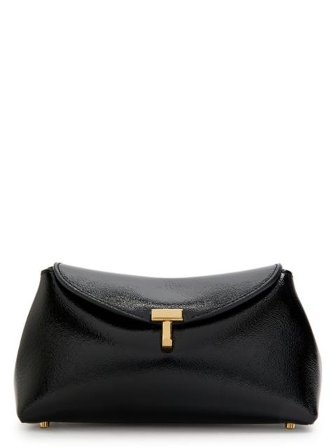 TOTEME Toteme T-lock Mini Patent Leather Clutch