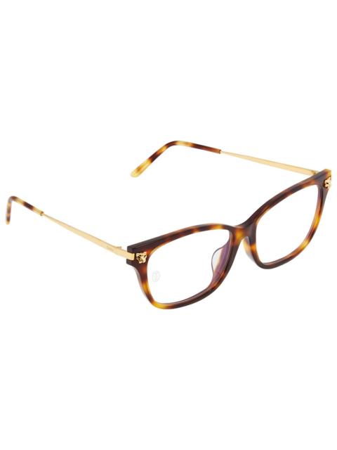 Cartier Cartier Demo Cat Eye Ladies Eyeglasses CT0027OA 003 54