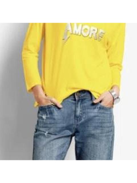 Other Designers Hush Women's Yellow T-shirt