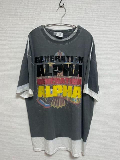 VETEMENTS Vetements 18FW Generation Alpha Short Sleeve Shirt
