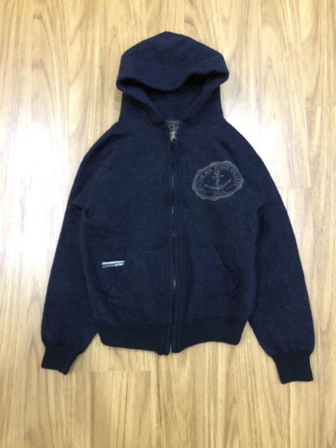 Kapital 45rpm 100% Wool Zipper Hoodie