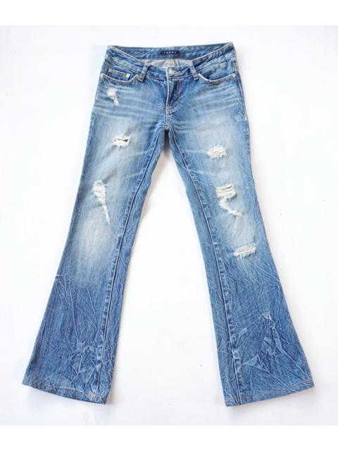 Other Designers Japanese Brand - INGNI Low Rise Ripped Flare Jeans