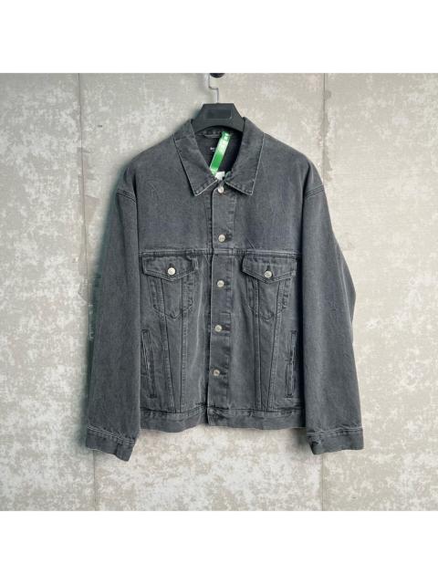 BALENCIAGA Balenciaga Paris World FORTNITE Collaboration Black Denim Jacket