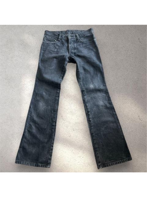 Other Designers 5351 POUR LES HOMMES - Y2K 5351 Pour Les Homme Flare Python Black Denim