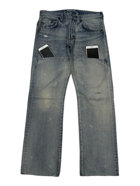 Other Designers Archival Clothing - ❤️‍🔥RNA PUNK HIDDEN POCKET DISTRESSED DENIM JEANS