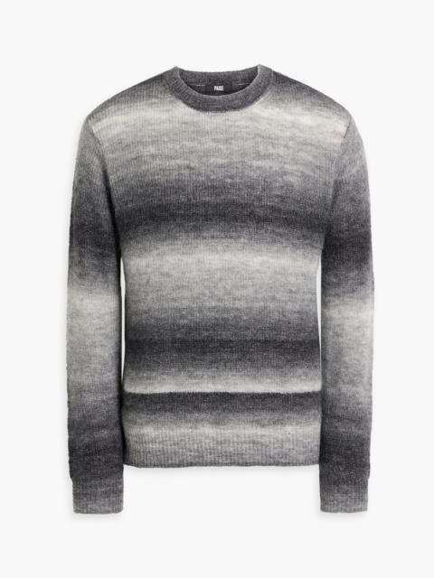 Other Designers Lozano dégradé brushed knitted sweater