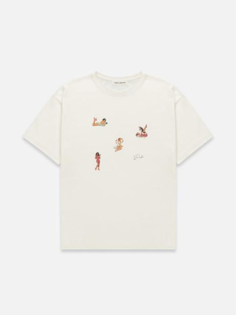 DUKE + DEXTER Pin Up III Vintage White T-Shirt