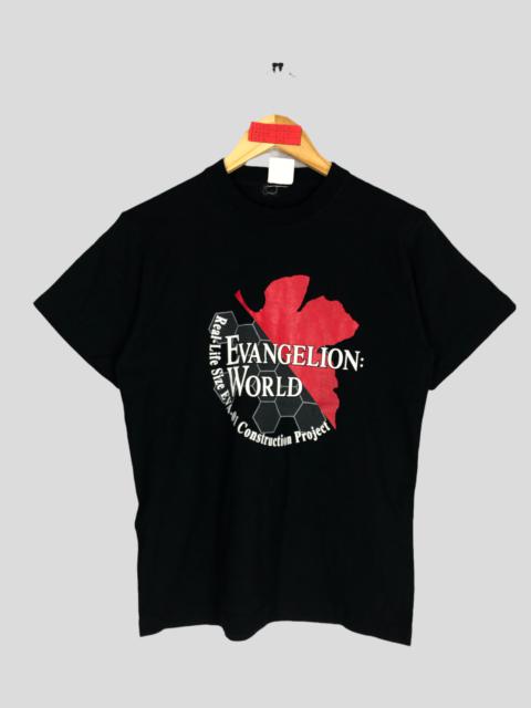 Other Designers Vintage - Vtg Anime Evangelion World T Shirt