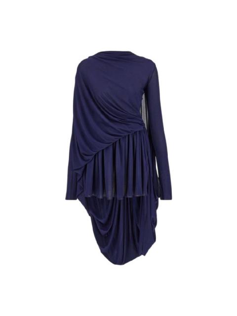 FERRAGAMO Ferragamo Asymmetric Drape Jersey Dress