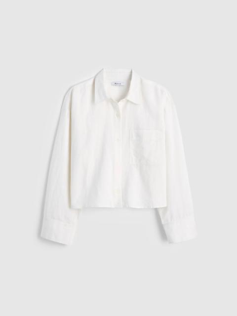 Madewell Straight-Hem Shirt in Linen