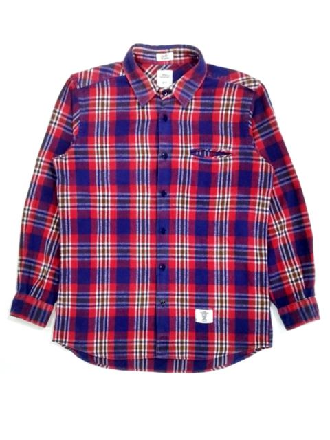 Other Designers RARE! BEDWIN & THE HEARTBREAKERS MULTICOLORED PLAID FLANNEL