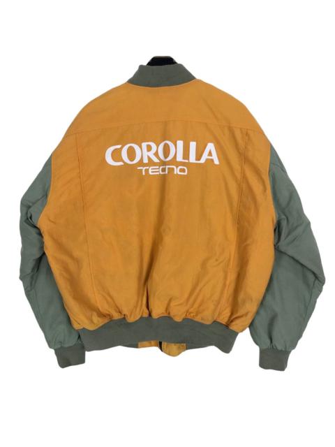 Other Designers Vintage Toyota Corolla Techno Bomber Jacket Big Logo