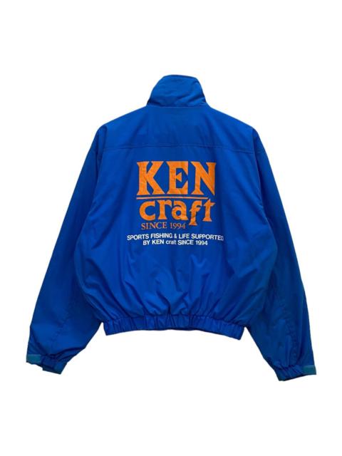 Other Designers Chaos Fishing Club - VINTAGE 90s KEN CRAFT FISHING BOMBER JACKET