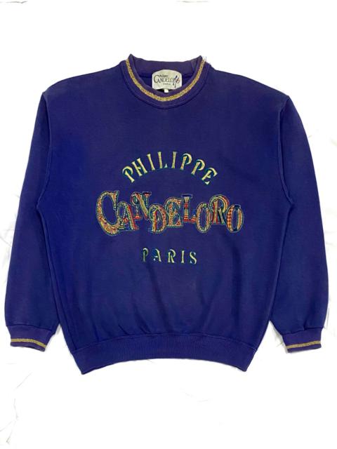 Other Designers Designer - VINTAGE SWEATSHIRT PULL OVER BY PHILIPPE CANDELORO