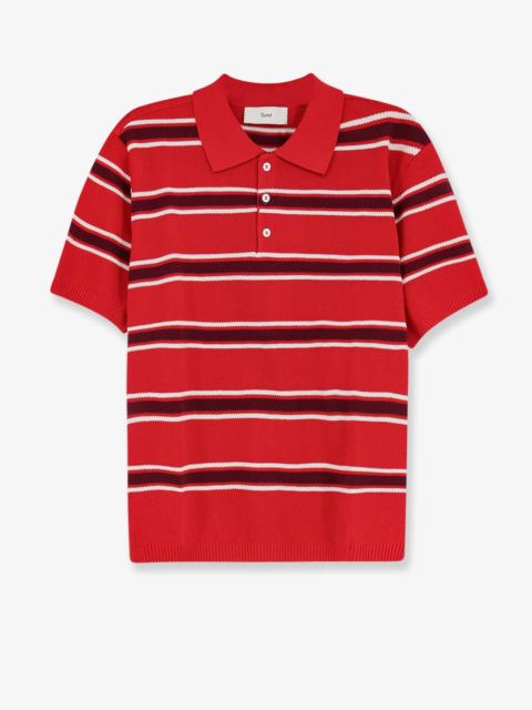 Dunst Dunst Cotton Polo Shirt Red Burgundy Women