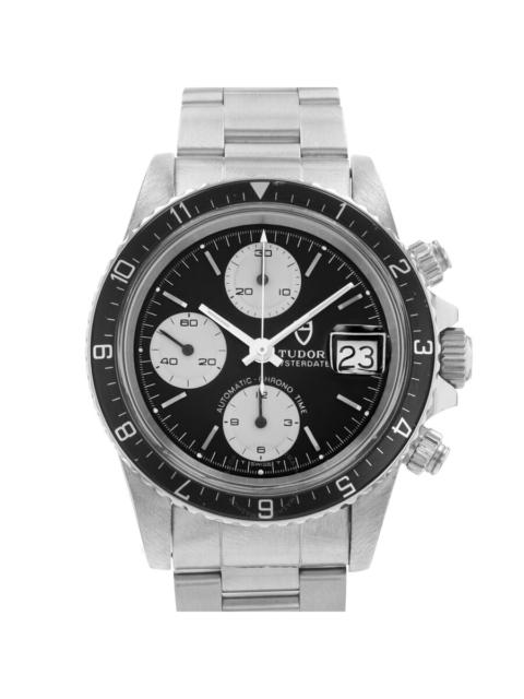Pre-owned Tudor Chrono Time Chronograph Automatic Black Dial Men's Watch 79170
