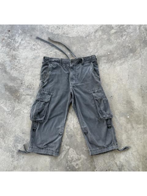 Other Designers Vintage - Vintage Japanese Faded Multipocket Cropped Cargo Pants